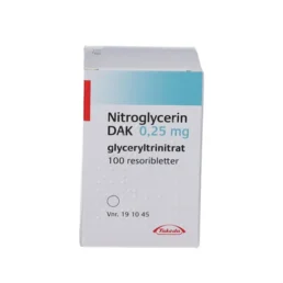 Nitroglycerin "DAK" 0,25 mg