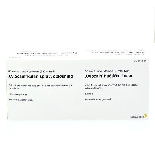 Xylocain sprayrør lange 230 mm Uglecare Xylocain sprayrør lange 230 mm