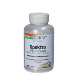 Solaray Spektro u/jern & vit.K