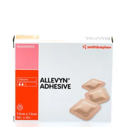 Allevyn adhesive 7,5 x 7,5cm