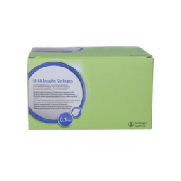 U-40 Insulin sprøjte 0,3ml