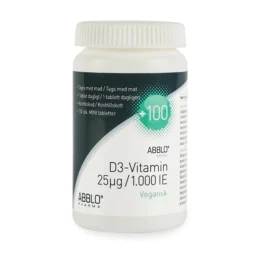ABBLO D3-Vitamin 25 mg Vegansk
