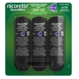 Nicorette QuickMist 1 mg/dosis