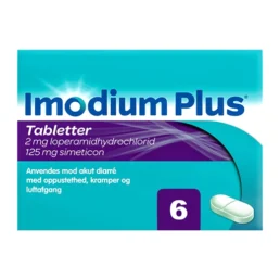 Imodium Plus 2mg + 125mg