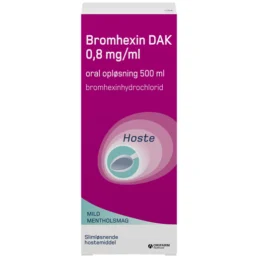 Bromhexin "DAK" 0,8 mg/ml
