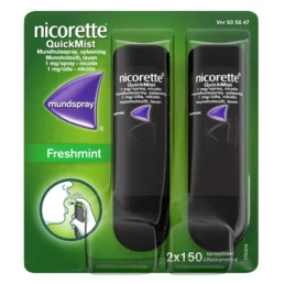 Nicorette QuickMist 1 mg/dosis