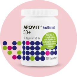 Apovit 50+ 100 tabletter