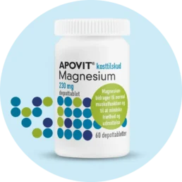 Apovit Magnesium 230 mg 60 depottabletter