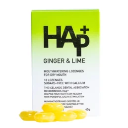 HAp+ tabletter – ingefær/lime