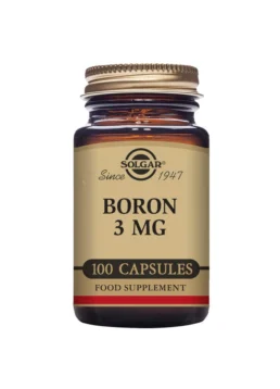 Solgar Bor 3 mg 100 kapsler