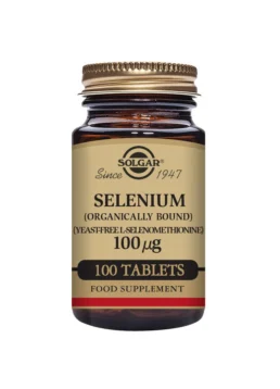 Solgar Selenium 100 µg (gærfri) 100 tabletter