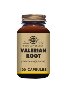 Solgar Valerian Root (Baldrian rod) 520 mg 100 kapsler